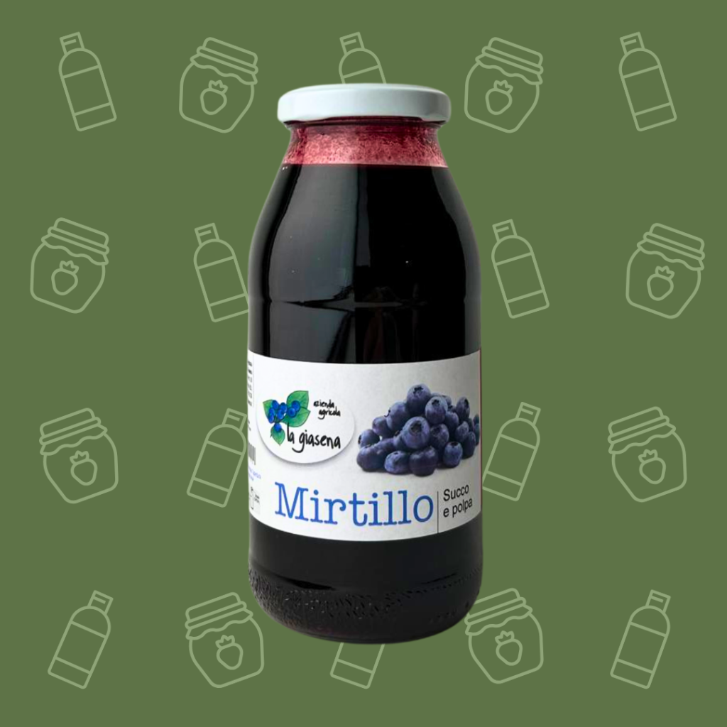 succo di mirtillo artigianale