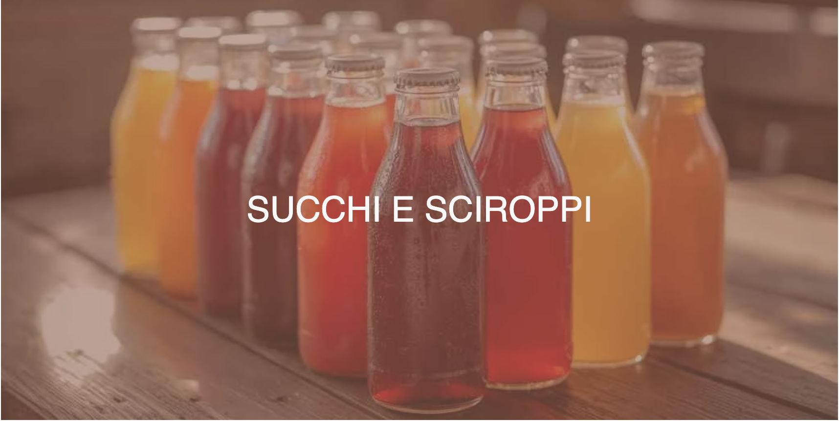 succhi sciroppi